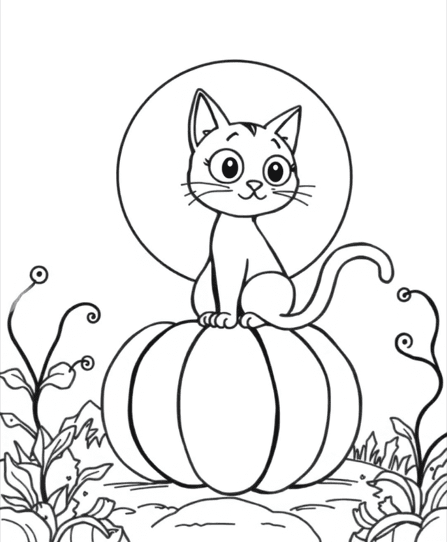 Halloween Black Cat