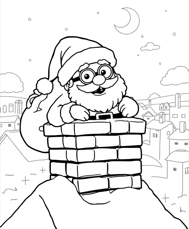 Christmas Coloring Page coloring page