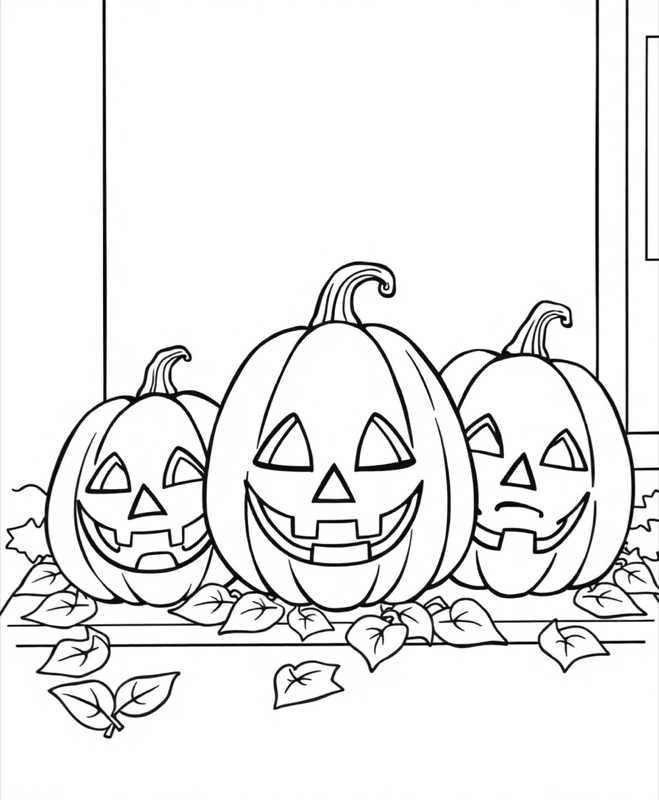 Halloween Coloring Page coloring page